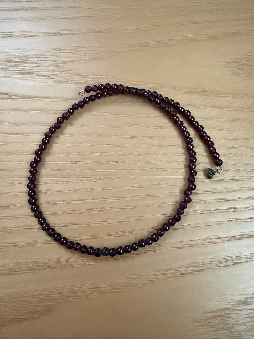 Garnet Gemstone Wrap Choker